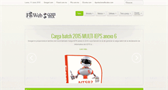 Desktop Screenshot of fisweb.com.mx